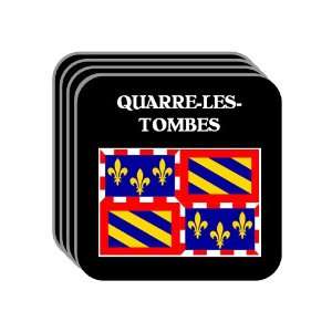  Bourgogne (Burgundy)   QUARRE LES TOMBES Set of 4 Mini 