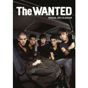  2011 Music Pop Calendars The Wanted   12 Month Official 