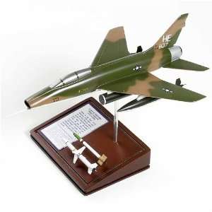 Fighter Aircraft Quality Handcarved Desktop Wood Model / USAF Fighter 
