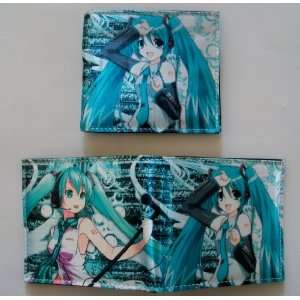  New Vocaloid Hatsune Miku Multi Compartment Wallet #1 