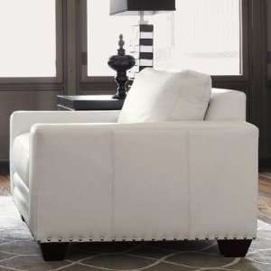  Lexington 7975 11 01 Black Ice Sapphire Chair in White 