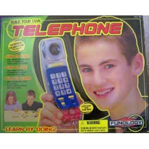  Build Your Own Telephone By Funology Elenco Toys & Games