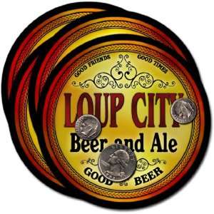  Loup City, NE Beer & Ale Coasters   4pk 