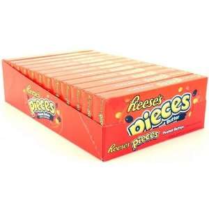 Reeses Pieces Big Box 4 oz. (Pack of 12)  Grocery 