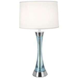  Lite Source Light Blue Contour Table Lamp