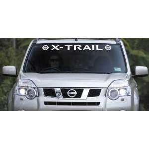  X Trail Windshield Vinyl Banner Decal Nissan 38 x 3 