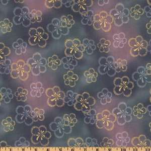  44 Wide Hanami Clover Golden Opal Fabric By The Yard 