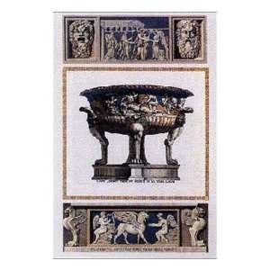  Italian Relief Antique Cup Poster Print