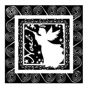    Angel Frame Mini Clear Rubber Stamp (60 30022) 
