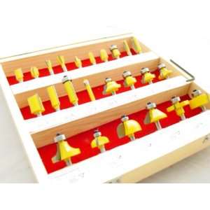   ROUTER BIT SET   24 piece 1/4 shank NEW BITS