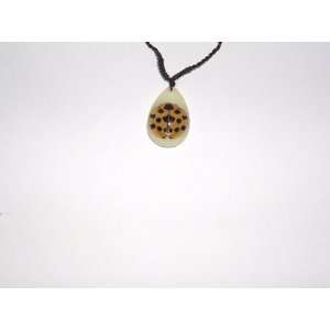  Glow in the dark Real Insect Necklace   Lady Bug(YD0614 
