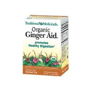 Traditional Medicinals, 100% Organic Ginger Aid Herb Tea, 6/16 Bag