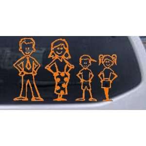  Orange 20in X 32.8in    Stick Family Stick Family Car Window 