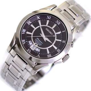 Seiko Men Perpetual Calendar 6A32 Sapphire Watch Xpress SNQ117P1 