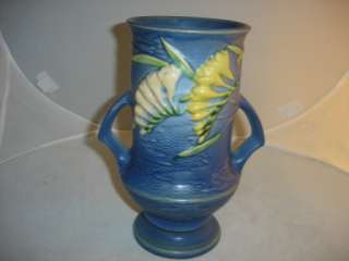 Roseville USA 123 9 Freesia Vase  