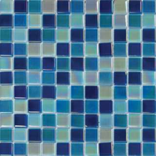 pieces volume 40 pieces 1x1 glass irridescent blue blend cb