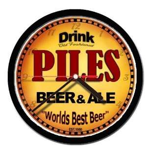  PILES beer and ale cerveza wall clock 