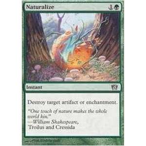  Magic the Gathering   Naturalize   Eighth Edition Toys & Games