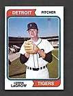 1974 Topps #433 Lerrin LaGrow Detroit Tigers NM/MT