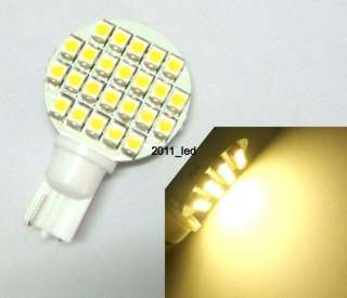 1x T10 194 921 W5W Bulb Lamp 24 1210SMD LED,Warm White #Y  