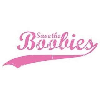 Save the Boobies Ta Tas Breast Cancer Awareness Pink Ribbon  