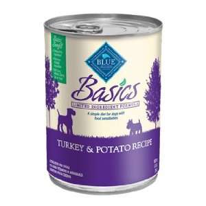  Buffalo Basics Turkey and Potato Recipe Canned Dog Food 12 12.5 oz