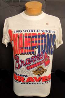 MLB ATLANTA BRAVES 1995 WORLD SERIES CHAMPIONS T SHIRT  