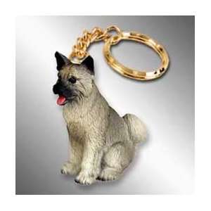  Akita Gray Keychain