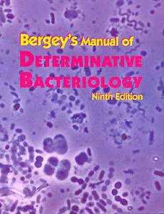 Manual de Bergey de la bacteriología determinativa NUEVO