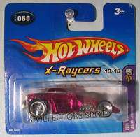 HOT WHEELS 05 X RAYCERS BURL ESQUE SCALE 1/64 #060 PURPLE COLLECTIBLE 
