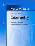 Half Geometry, Grades 9 12 Practice Workbook by Holt McDougal 