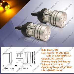  Ultimate Power LED Bulbs (360 degree view / Top 3W / Side 