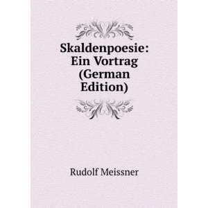   (German Edition) Rudolf Meissner 9785877105690  Books