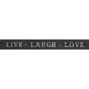   Laugh, Love Finest LAMINATED Print Lauren Rader 36x4