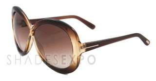NEW Tom Ford Sunglasses TF 226 BROWN 47F MARGOT AUTH  