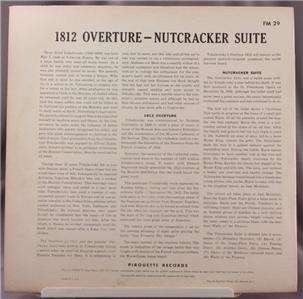 33 LP Record Tchaikovsky 1812 Overture Nutcracker Suite  