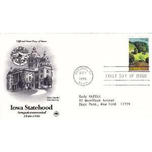  1996 U.S. 32ct Stamp #3988 Iowa Statehood Sesquicentennial 