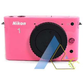 Nikon 1 J1 Mirrorless Camera Pink+30 110mm+10 30mm Kit+5Gifts+1 Year 