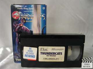 Thundercats   The Wolfrat VHS 012232655637  
