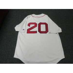  Kevin Youkilis Signed Jersey   #20   Autographed MLB 