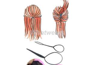 Package Includes Topsy Tail Hair Braid Ponytail Maker Styling Tool X 