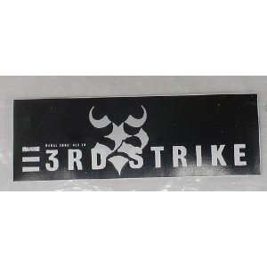  Music Sticker 1.5x6 3rd Strike 