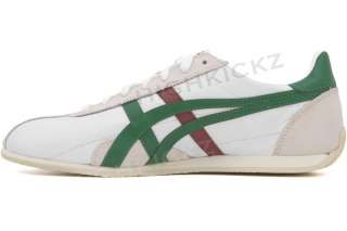   Onitsuka Tiger Runspark LE D201L 0184 New Men White Green Casual Shoes