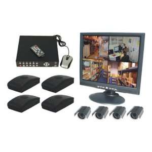  4 Channel Wireless DVR Complete System 