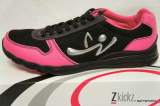 NEW Zumba Zkickz Black/Pink Z Kickz Shoes All Sizes  