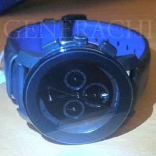 Movado Bold Large Big Face Chronograph 43.5 mm Purple Inner Leather 