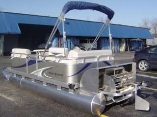 Pontoon Boat Electric Hybird Paddle Wheel Powered NEW Carries up to 8 