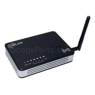 TopLink RT 150BK 150Mbps Wireless N Home Router  
