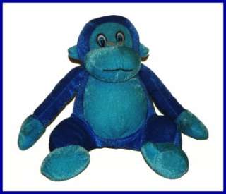 Bones Pictures & Toys Blue Monkey Gorilla Plush Lovey  