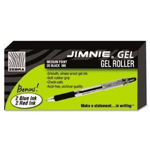  Zebra Jimnie Gel Stick Roller Ball Pen ZEB44130 Office 